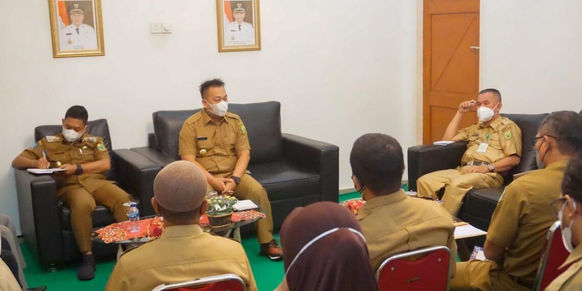 Bupati Lingga Gelar Rakor Progam Unggulan Daerah 2022 Berjalan Lancar