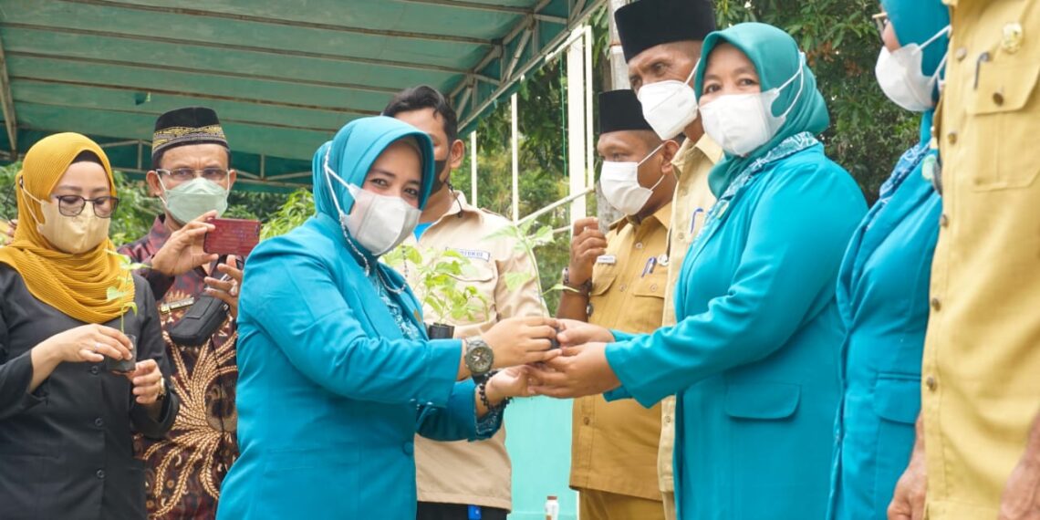 Momen Pelantikan TP PKK Desa & TP PKK Kelurahan, Bupati Lingga Minta PKK Jadi Leader Ditengah Masyarakat