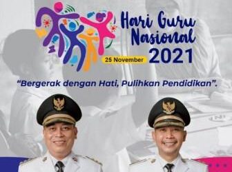 Pemkab LIngga Ucapkan Selamat Hari Guru Nasional 25 Nopember 2021