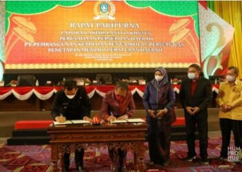 DPRD Kepri Gelar Rapat Paripurna Sahkan Ranperda Menjadi Perda Pengelolaan Perusda PT.Pembangunan Kepri