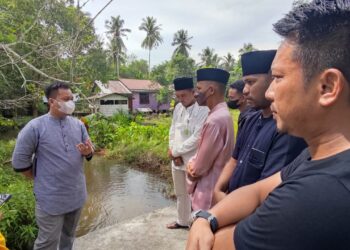 Kunjungi Desa Kote Rawan Banjir, Nizar Meminta Dinas Tekhnis Agar Sungai Dinormalisasi