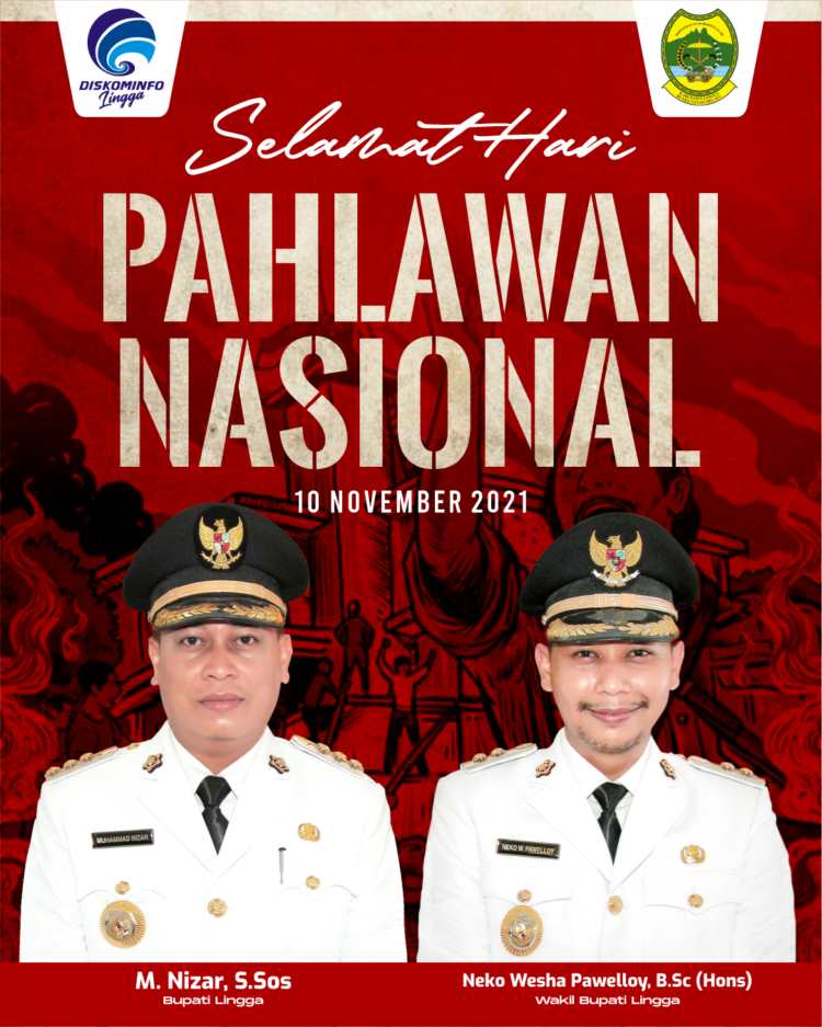 Pemkab Lingga Peringati Hari pahlawan Nasional Usai Acara Nizar Ziarahi Makan Pahlawan SMRS