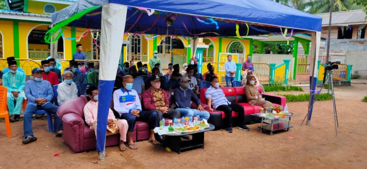 Bangunan Sarana Air Bersih, Ketua DPRD Lingga Minta Dijaga Dengan Baik