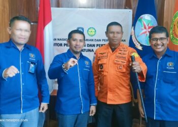 PWI Lanjutkan Silaturahmi ke-Kantor KPP Basarnas Natuna