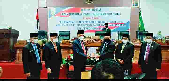APBD Natuna Tahun 2022 Disetujui Sebesar Rp 1,040 Triliun