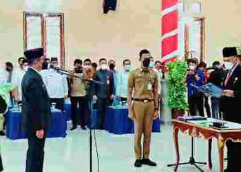 Boy Wijanarko Resmi Dilantik Sebagai Sekda Natuna Definitif