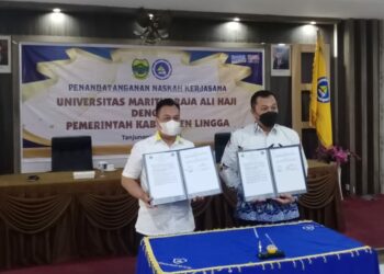 Bupati Lingga Teken MoU dengan Umrah Untuk Memacu Pertumbuhan Pembangunan Daerah