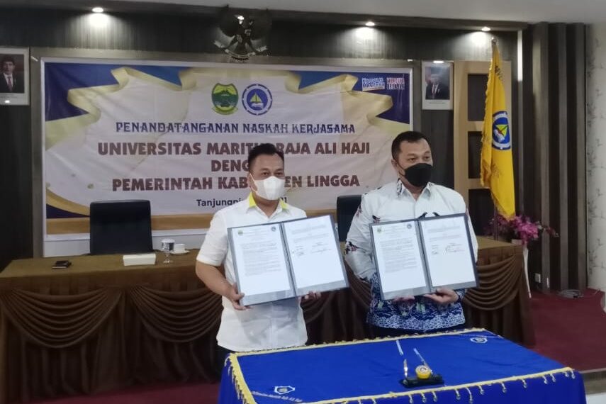 Bupati Lingga Teken MoU dengan Umrah Untuk Memacu Pertumbuhan Pembangunan Daerah