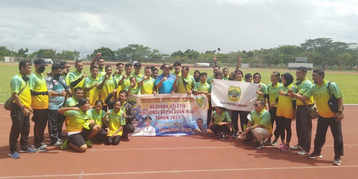 Kejurda Atletik Antar Pelajar Se Provinsi Kepri ” Lingga Sabet Sejumlah Emas