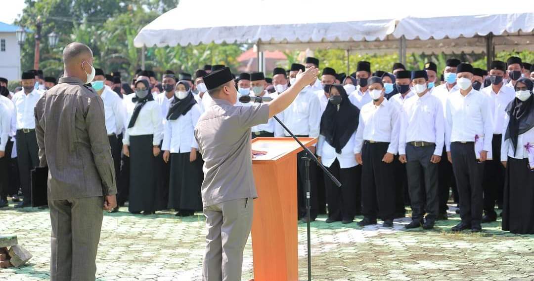 Bupati Linga Lantik 279 BPD Semoga Amanah Dalam Bertugas