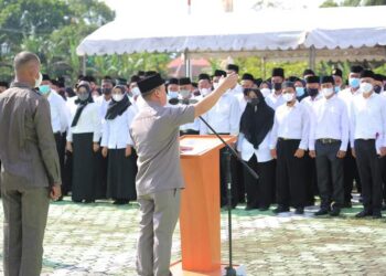 Bupati Linga Lantik 279 BPD Semoga Amanah Dalam Bertugas