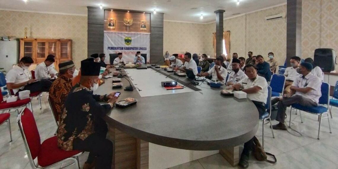 FGD Penataan Laman Hangtuah, Pemkab Lingga Rencanakan 2022 Segera Dimulai