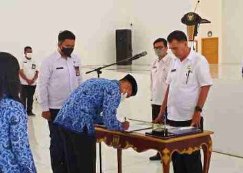 Bupati Wan Siswandi Tegaskan PNS Baru Dilantik Tidak Cepat Minta Pindah