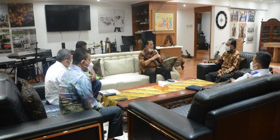 Gubernur Ansar Temui Menhub, Guna Membahas Percepatan Sejumlah Proyek Strategis di Kepri