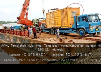 Mesin PLTD Berkapasitas 2×1 MW Bantuan BUMN Akan Tiba di Natuna