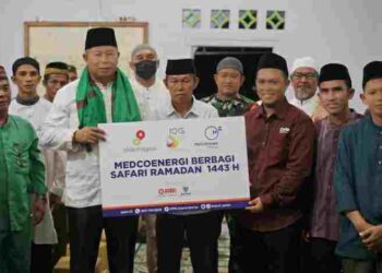 Medco  E&P-SKK Migas Salurkan Ribuan Paket Sembako Ke Masyarakat Kepri