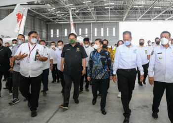 Gubernur Kepri Dampingi Menko Perekonomian Saat Meninjau  KEK di Batam