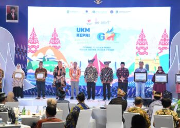 Gubernur Kepri Minta Diskresi Pusat Agar UMKM Kepri  Lebih Kompetitif di Acara Gernas BBI