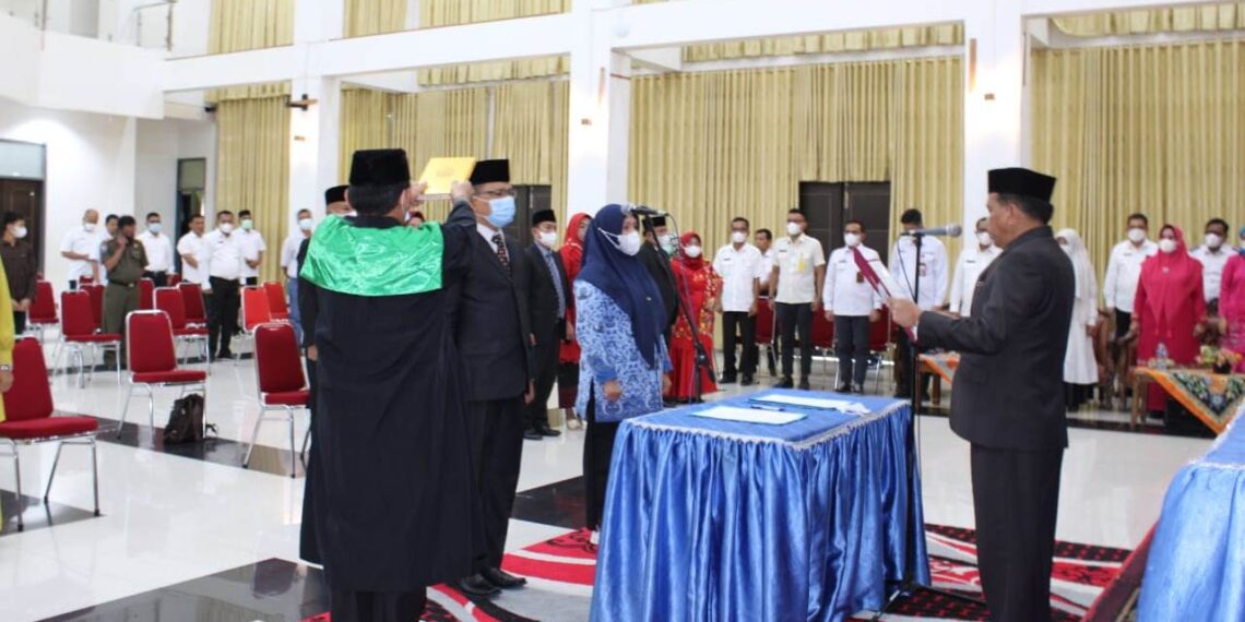 Wabup Padang Pariaman Lantik Eselon 2 dan IV