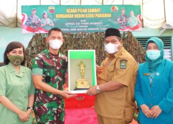 Bupati & Walikota hadiri Pisah Sambut Dandim 0308 Pariaman