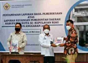 Luarbuasa Pemkab Natuna Kembali Raih WTP Dari BPK