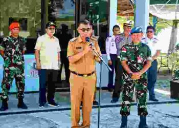 Bupati Natuna Apresiasi Dibukanya Akses Jalan Lanud Raden Sadjad Menuju Penagi Untuk Masyarakat