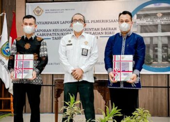Pemkab Lingga Kembali Raih WTP Delapan Kali Berturut-turut