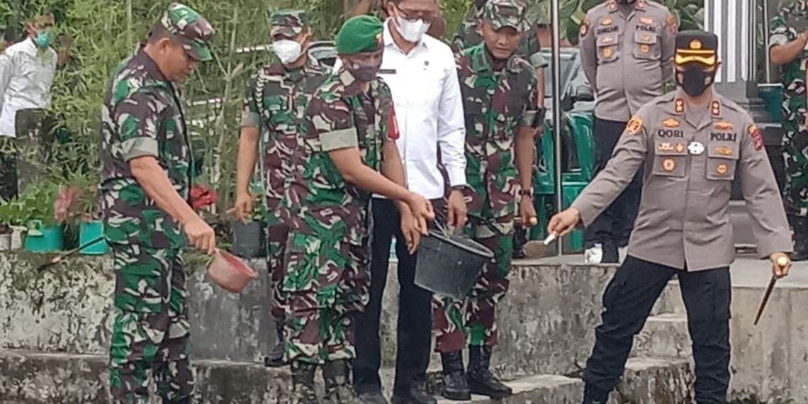 Sekda Padang Pariaman Sambut Kunjungan Danrem 032/Wirabraja Padang