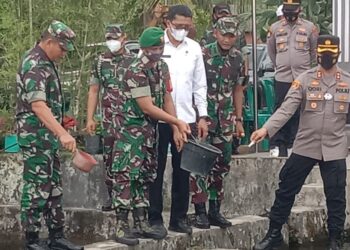 Sekda Padang Pariaman Sambut Kunjungan Danrem 032/Wirabraja Padang