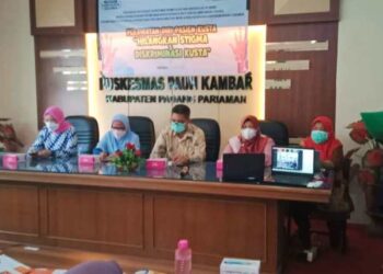 Dinkes Padang Pariaman Fasilitasi Kegiatan Penyuluhan Perawatan Pasien Kusta oleh PERDOSKI