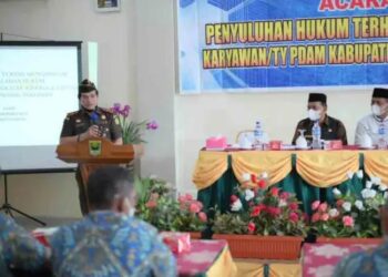 Bangun integritas pegawai PDAM Padang Pariaman Lakukan Penyuluhan Hukum
