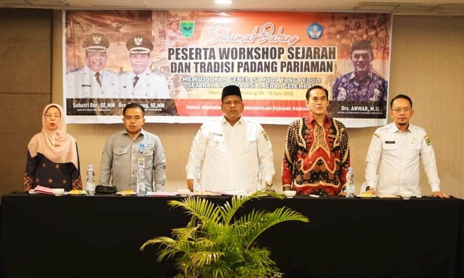 Gelar Workshop, Bupati Harapkan Generasi Muda Jadilah Pelopor Yang Berbudaya.