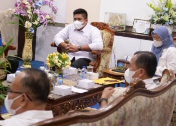 Plt Bupati Bintan Gelar Audiensi Dengan BP Bintan, Bahas Berbagai Proyeksi Untuk Membangun Bintan.