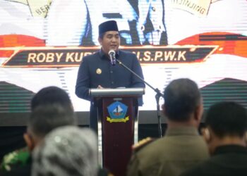 Roby Lantik 20 Pj Kades Dihimbau Jalankan Amanah, Tingkatkan Kesejahteraan Masyarakat.