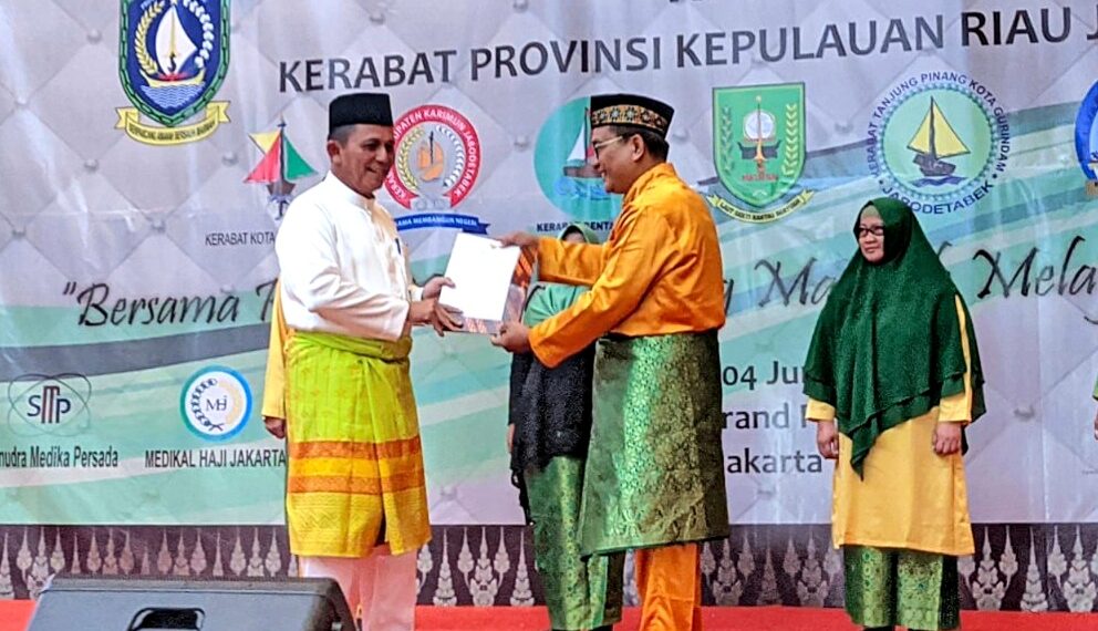 Saat Pengukuhan Kerabat Provinsi Kepulauan Riau Jakarta 2022-2027  Gubernur Kepri  Sampaikan  Tanjungpinang Bukan Pangkal Pinang