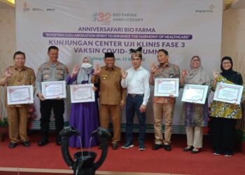  Uji Klinis Fase Tiga Vaksin Covid-19 BUMN Dihadiri Wabup Padang Pariaman