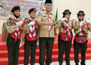 Bupati Berharap Peserta Jambore Nasional Bisa Membawa Nama Baik Natuna