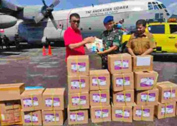 Bupati Natuna Salurkan Bantuan Buku Dari Kantor Bahasa RI