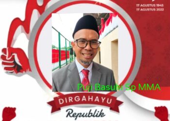 Kadisdik Sijunjung Beserta Jajarannya Ucapkan Dirgahayu RI Ke 77 Indonesia Bangkit & Berdaya