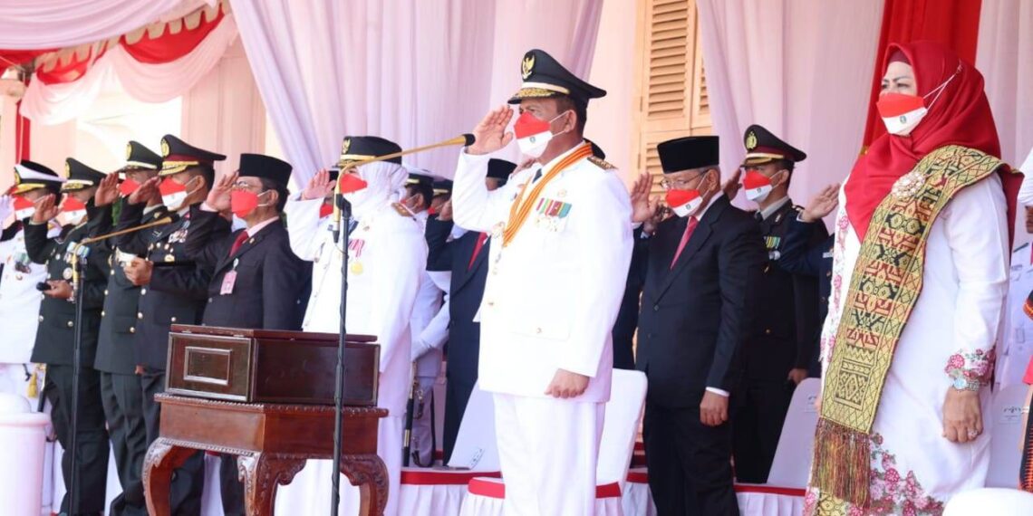 Peringati HUT RI ke 77, Gubernur Kepri Ajak Berjuang Lebih Keras Wujudkan Indonesia “Pulih Lebih Cepat, Bangkit Lebih Kuat”