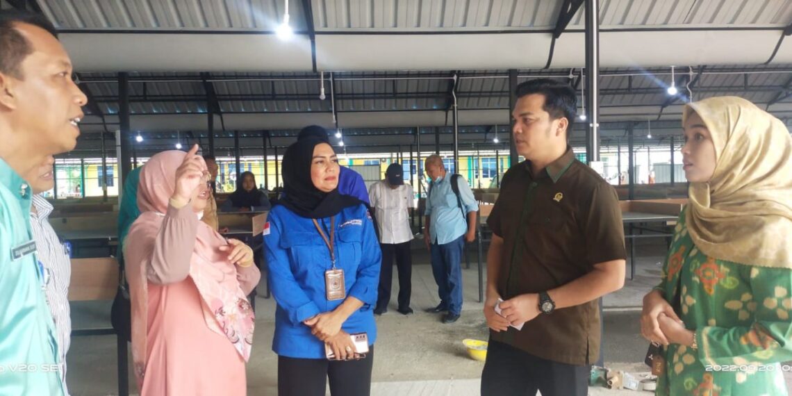 Peran aktif DPRD Kota Tanjungpinang Tinaju Kelayakan Bangunan Pasar Tempat Relokasi Pedagang Pasar, di Jl Kijang Lama