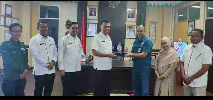 Bupati Wan Siswandi, Menerima Kunjungan Manager Government Service PT. Telkom Indonesia