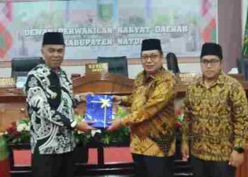 Bupati Wan Siswandi Sampaikan P-APBD Natuna Tahun Anggaran 2022