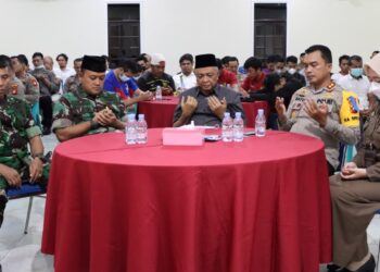 Sebagai Solidaritas Tragedi Kanjuruhan Polres Bengkayang Bersama Lintas Agama Gelar Doa Bersama
