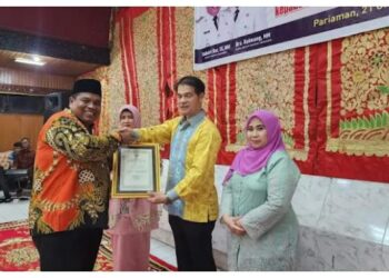 Bupati Padang Pariaman Hadiri Pisah Sambut Kajari Pariaman