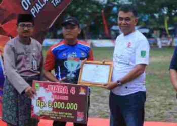 Bupati  Wan Siswandi Secara Resmi Tutup Turnamen Bupati CUP 2022