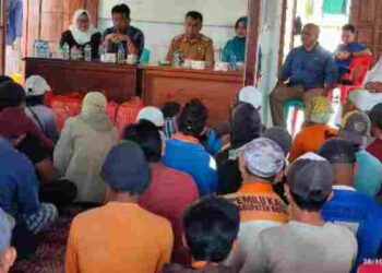 Bupati Natuna Silaturahmi Dengan Buruh Penagi