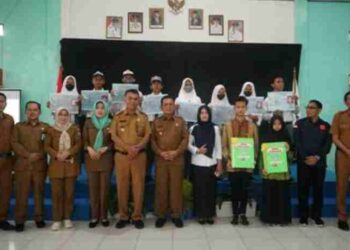 Dihadapan  Gubenur Kepri Bupati Natuna Sampaikan Program Pendidikan Salah Satu Prioritas Pemkab Natuna