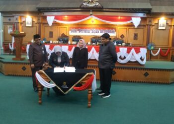 DPRD Tanjungpinang Dalam Sidang Paripurna Sepakati KUAPPAS RAPBD Kota Tanjungpinang Tahun 2022