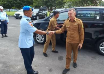 Bupati Natuna Hadiri HUT POM TNI AU Ke 76